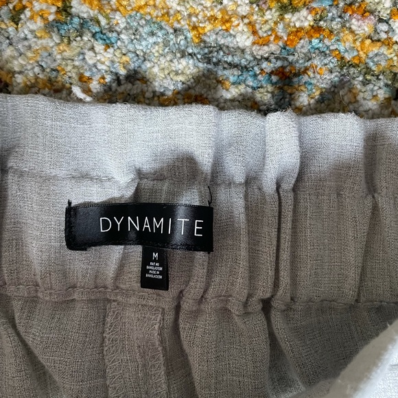 Dynamite Linen Dress Pants - Picture 2 of 5